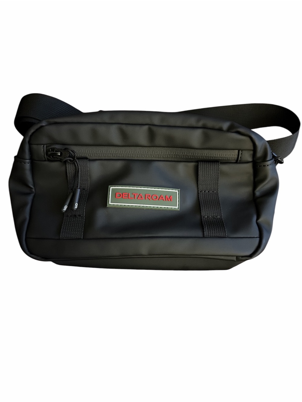 The Crossbody Bag in Midnight Black.
